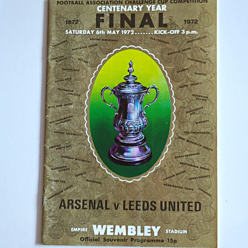 Cup final 1972 - 1972, official