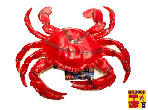 Red crab plastic - crab,