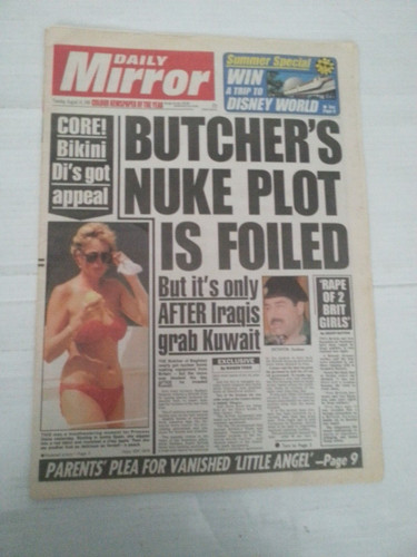 Daily mirror newspaper 14 - mirror,