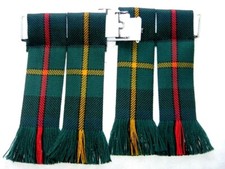 KILT FLASHES TARTAN SMITH MODERN WORSTED WOOL HOSE SOCK MADE IN SCOTLAND GENTS