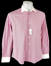 PAUL SMITH Mens Red L/S