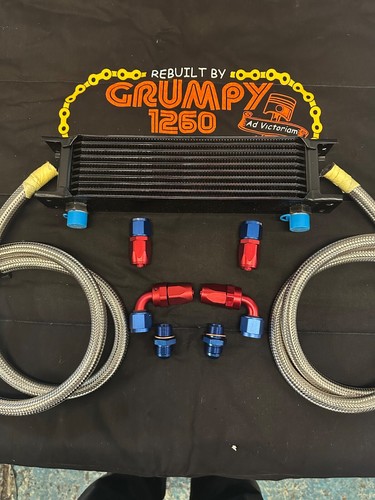 Suzuki gsx1100 efe oil cooler - gsx1100,