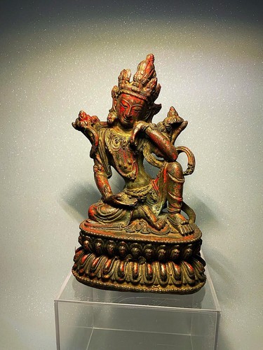 Antique bronze tara buddha - bronze,