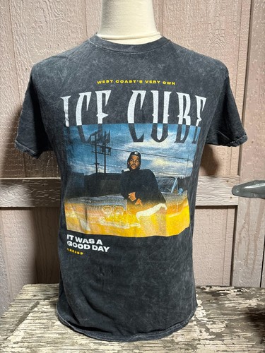 Ice cube black acid wash - black, t
