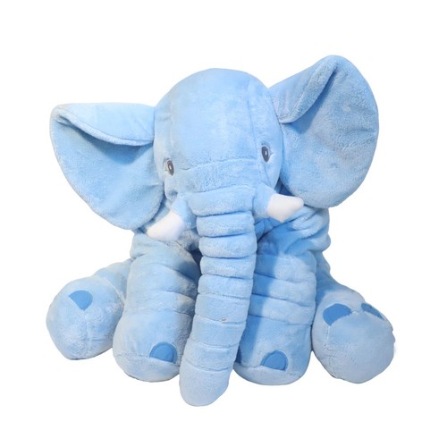 45cm blue elephant soft toy - elephant,
