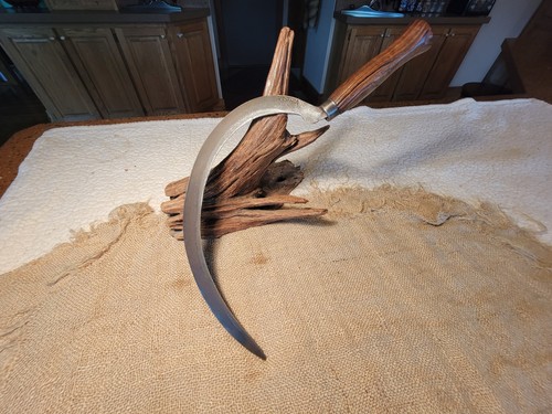 Vintage sickle scythe tool - sickle,
