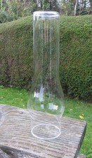 Modern Round Bulge Glass Oil Lamp Chimney 65mm 2 1/2" fitter, fits Duplex Burner