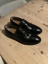 Men’s Black Tassle Loafers