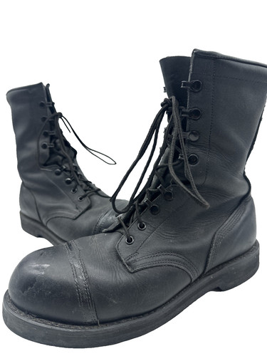 Addison leather military boots - addison,