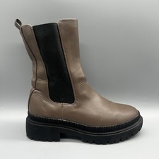 TU Ankle Boots Brown Chunky