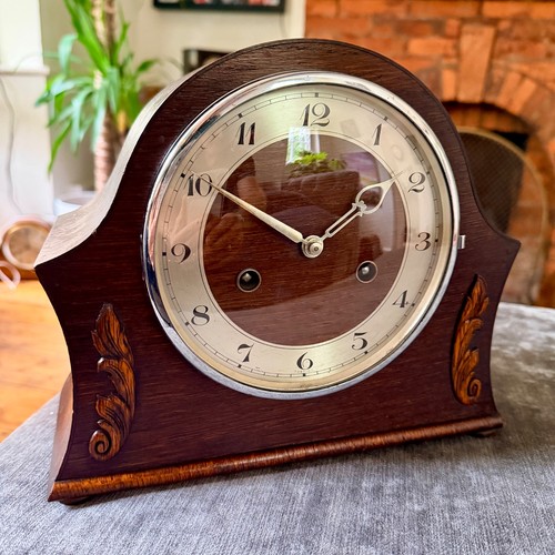 1930s hac german mantel clock - german,