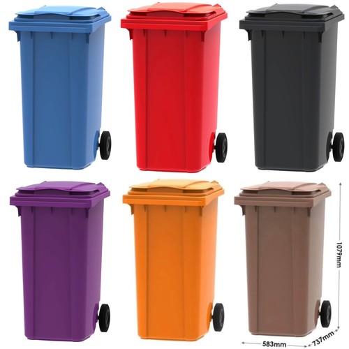 240l wheelie bins - 240l, council