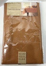 Hemstitch Tablecloth, 60 in x 84 in, Oblong/Oval, Seat 6-8 (21152)