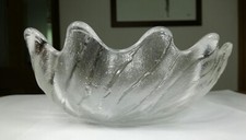 Wedgwood Crystal Glass Anita Harris Fruit Salad Wave Bowl 20.5cm in diameter