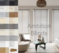 FAUX WOOD WOODEN VENETIAN