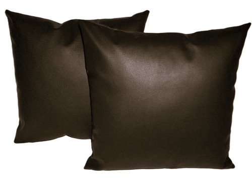 Brown faux leather - 2, classic
