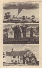 St James Church, Ansty, Wiltshire. Shulbrede Priory, Sussex. Waterspout 1799