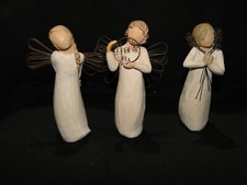 3x Willow Tree  Figures Friendship Thank You & Just for you