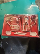 Betty Boop Mugs And Spoons Set