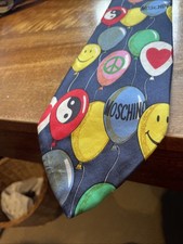 Moschino Silk Vintage Tie with