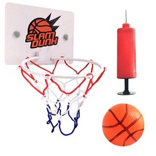 1-5Set Mini Basketball Hoop Set With Ball And Inflatable Kids Funny Game Gift
