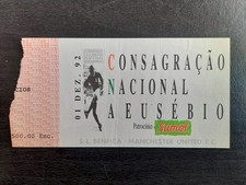RARE TICKET Benfica Manchester