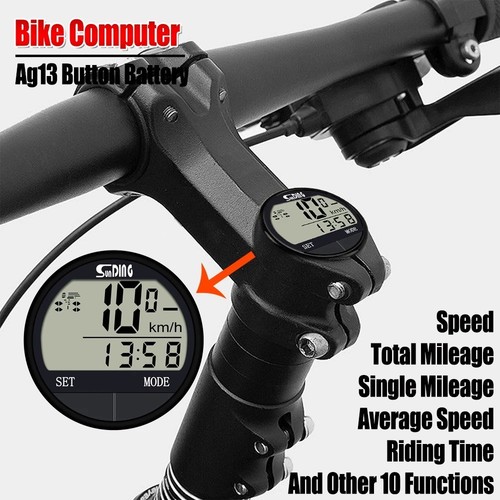 Led digital bike computer - led,