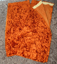 Curtains -  Orange  - W44"