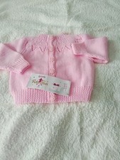 Hand Knitted Baby Cardigan 3-6