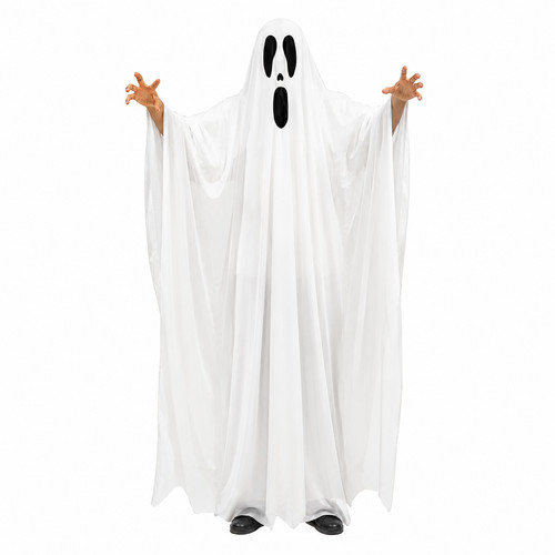 Adult ghost robe costume 140cm - adult,