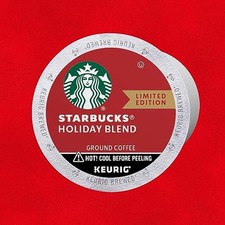 Starbucks Holiday Blend K-cups
