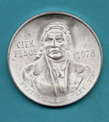 1978 mexican 100 - 100, coin