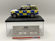 Corgi Vanguards VA09603 Range Rover Greater Manchester Police Model Car Diecast