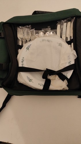 Picnic backpack set for - set, 4