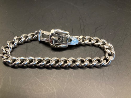 Avon vintage silver tone curb - vintage,