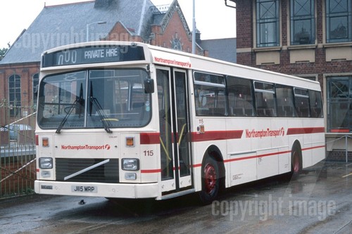 Bus photo first northampton - -,