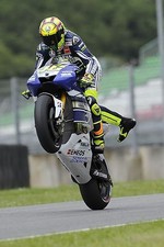 Valentino Rossi Wheelie