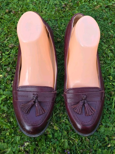 Footglove burgundy leather - m&s,