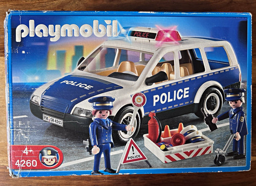 Playmobil 4260 police car - police,