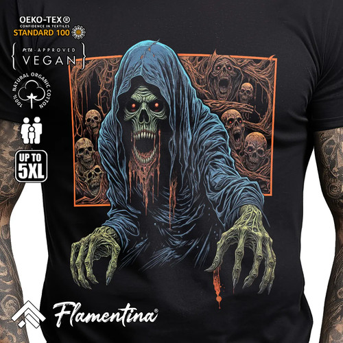 Haunting ghoul mens tshirt - haunting,