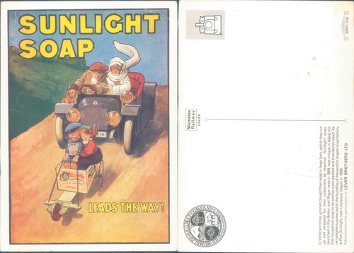 Sunlight soap advertisement - soap,