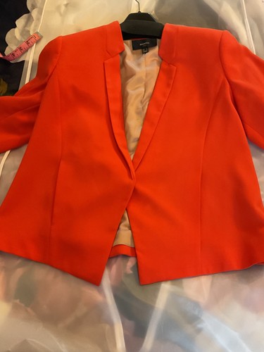 Mango orange stylish jacket - orange,