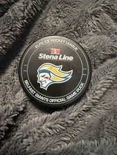 Game Used Belfast Giants Puck 