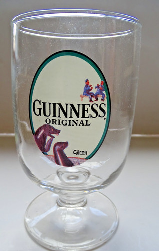 Guinness original glass - original, half