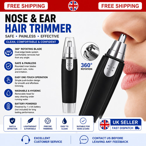Nose ear eyebrow - 3-in-1,
