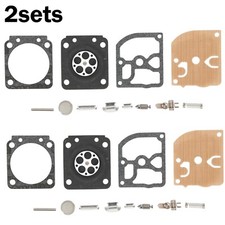 Carburetor Diaphragm Gasket Repair Kit for Stihl 017 018 MS170 MS180 2 Sets.