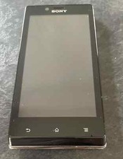 Sony Xperia J (ST26i) Black  (THREE Network) Android Touchscreen Smartphone