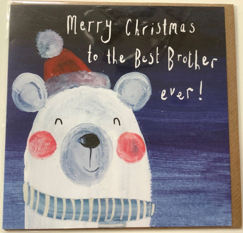 Best brother christmas card - christmas,