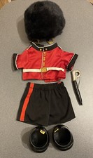 Build A Bear Queen King Palace Guard Uniform Red Beefeater Royal England London