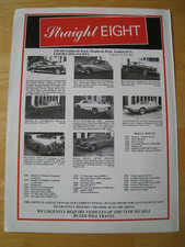STRAIGHT EIGHT STOCK LIST CAR